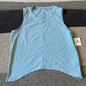 Club Pilates Blue Sz XL Logo Tank NWT